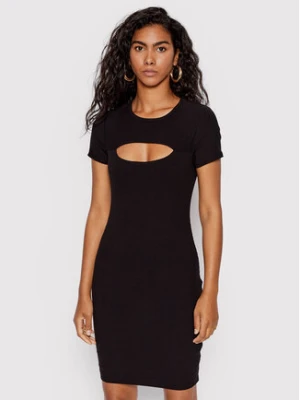Guess Sukienka dzianinowa Lana WBYK95 KB9E2 Czarny Slim Fit
