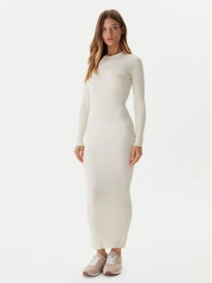 Guess Sukienka dzianinowa V5BK02 Z3JD2 Écru Slim Fit