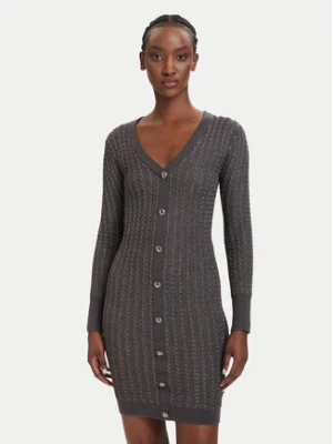 Guess Sukienka dzianinowa W5RK09 Z3KT0 Szary Bodycon Fit