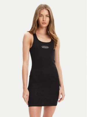 Guess Sukienka dzianinowa W5YK0I KA0H1 Czarny Regular Fit