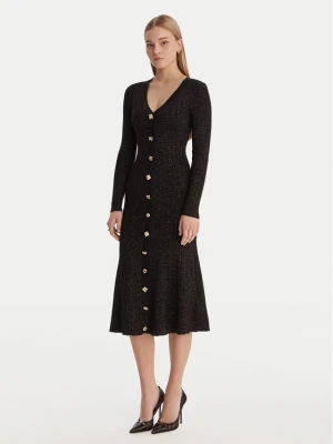 Guess Sukienka dzianinowa W6RK02 Z3700 Czarny Regular Fit