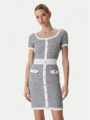 Guess Sukienka dzianinowa W6RK42 Z0361 Szary Regular Fit