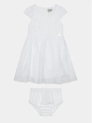Guess Sukienka elegancka A4RK01 WFYM0 Biały Regular Fit