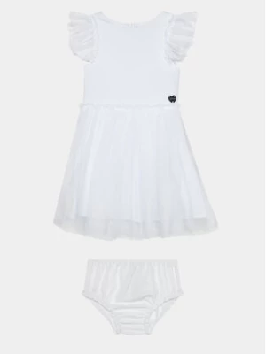 Guess Sukienka elegancka A4RK02 KC4T0 Biały Regular Fit