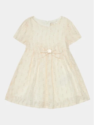 Guess Sukienka elegancka A4RK16 WFYL0 Beżowy Regular Fit