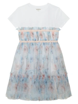 Guess Sukienka elegancka J6RK17 K6YW0 Kolorowy Regular Fit