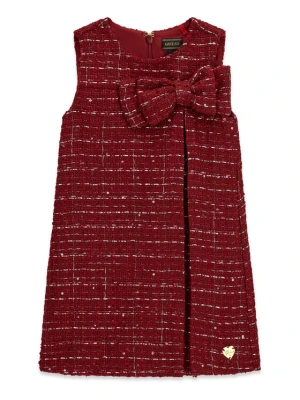 Guess Sukienka elegancka K6BK09 W3994 Czerwony ciemny Regular Fit