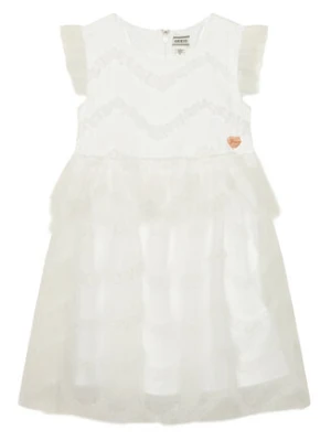 Guess Sukienka elegancka K6RK22 WK040 Biały Regular Fit