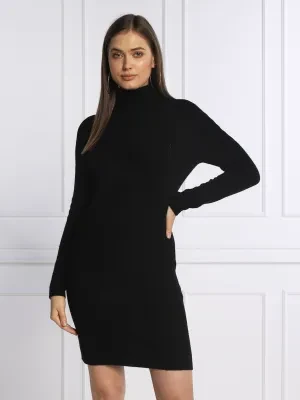 GUESS Sukienka ELISABETH | z dodatkiem wełny