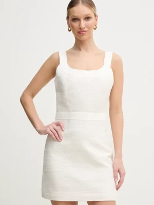 Guess sukienka ELSIE kolor beżowy mini prosta W5GK77 WH610