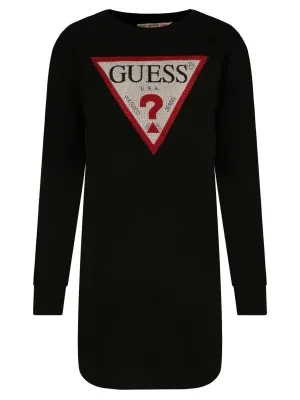 Guess Sukienka FRENCH TERRY LS