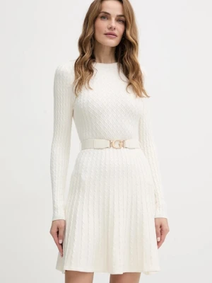 Guess sukienka HANA kolor beżowy mini dopasowana W5BK68 Z2YJ2