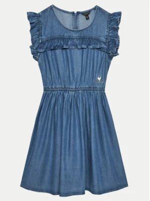 Guess Sukienka jeansowa J4GK02 D5C70 Granatowy Regular Fit