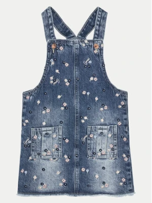 Guess Sukienka jeansowa K5RK11 D45E0 Granatowy Regular Fit