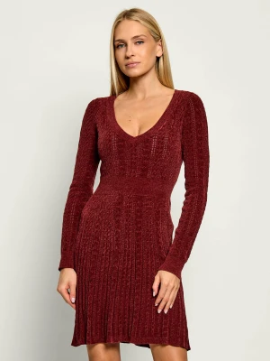 GUESS Sukienka Joanna czerwony