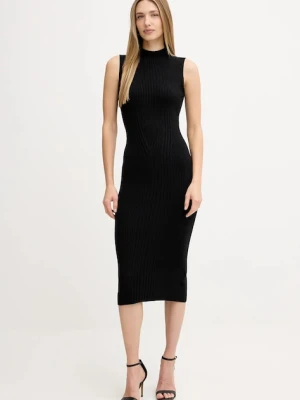 Guess sukienka JULIA kolor czarny maxi dopasowana W5BK23 Z3OW2