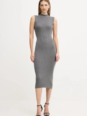 Guess sukienka JULIA kolor szary maxi dopasowana W5BK23 Z3OW2