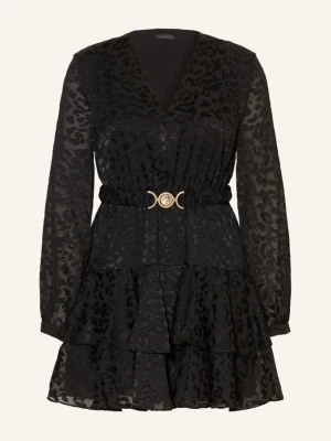 Guess Sukienka Koktajlowa Clarisse schwarz CZARNY