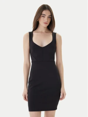 Guess Sukienka koktajlowa W3YK26 K9UN2 Czarny Slim Fit