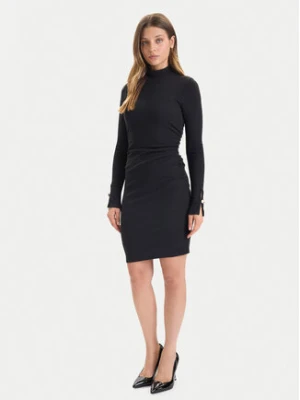 Guess Sukienka koktajlowa W5BK30 K0602 Czarny Regular Fit