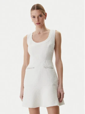 Guess Sukienka koktajlowa W6RK28 WJ632 Écru Regular Fit