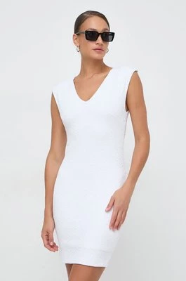 Guess sukienka OFELIA kolor biały mini prosta W4GK92 KBYN0