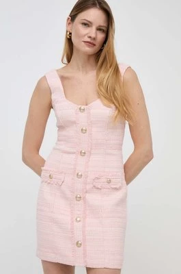 Guess sukienka TOSCA kolor różowy mini prosta W4GK53 WG5F2