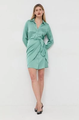 Guess sukienka AYLA kolor zielony mini prosta W2BK83 WF1T2