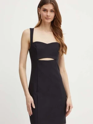 Guess sukienka LANA kolor czarny mini dopasowana W4GK64 WG540
