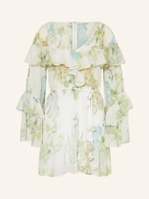 Guess Sukienka Laurence Z Falbanami gruen