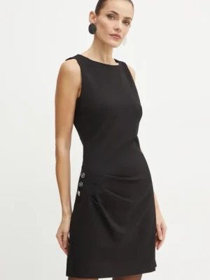 Guess sukienka LENA kolor czarny mini rozkloszowana W4BK14 KBJP2