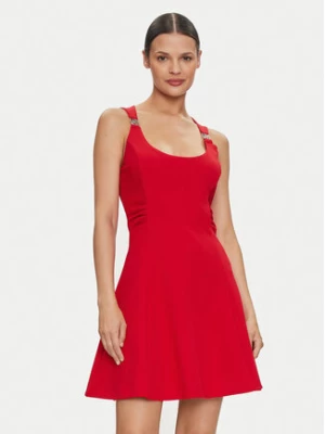 Guess Sukienka letnia Arianna W4YK24 KCBO2 Czerwony Regular Fit