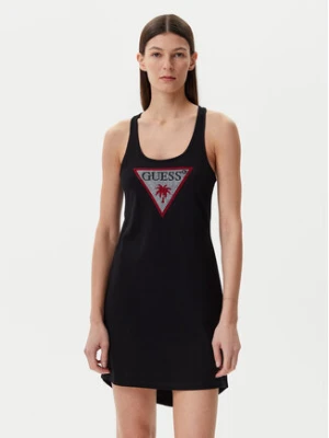 Guess Sukienka letnia E5GP01 I3Z14 Czarny Regular Fit