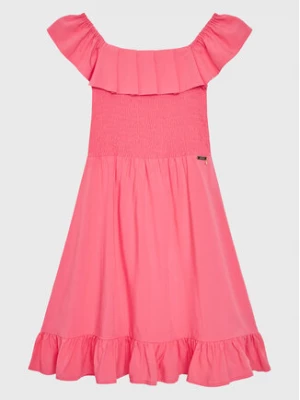 Guess Sukienka letnia J3GK36 WFBN0 Różowy Regular Fit