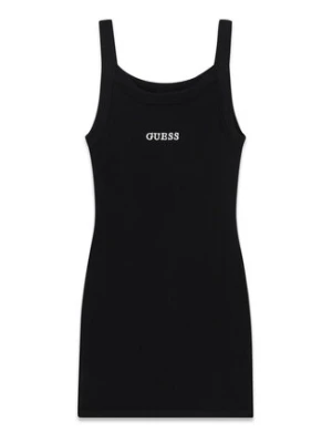 Guess Sukienka letnia J6GK28 K8RT2 Czarny Slim Fit