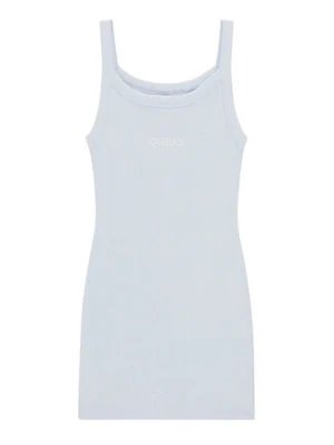 Guess Sukienka letnia J6GK28 K8RT2 Fioletowy jasny Slim Fit