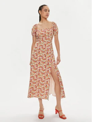 Guess Sukienka letnia Ss Prisca W4GK44 WG562 Kolorowy Regular Fit