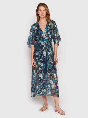 Guess Sukienka letnia W2YK38 WEPQ0 Granatowy Regular Fit