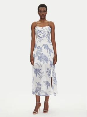 Guess Sukienka letnia W5GT0L WCWF2 Biały Regular Fit