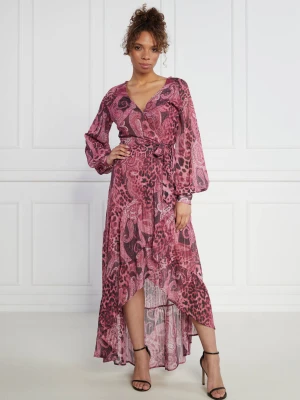 GUESS Sukienka NUOVO BAHIA WRAP UP LONG