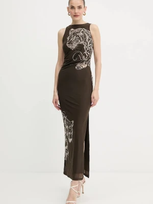 Guess sukienka PENELOPE kolor zielony maxi dopasowana W5YK19 KCZC2
