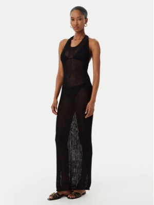 Guess Sukienka plażowa E6GK00 Z5371 Czarny Slim Fit