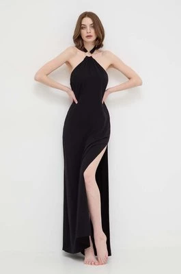 Guess sukienka plażowa RING kolor czarny E4GK10 WF9S0