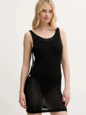 Zdjęcie produktu Guess sukienka plażowa kolor czarny E5GK12 Z3N30