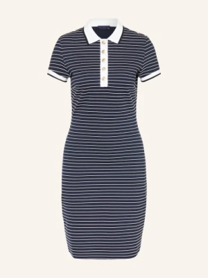 Guess Sukienka Polo Z Dżerseju blau