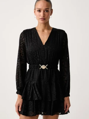 Guess sukienka rozkloszowana CLARISSE czarny