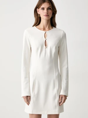 Guess sukienka rozkloszowana CLAUDIE beżowy
