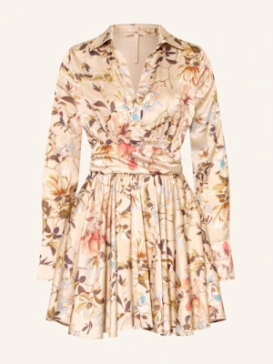 Guess Sukienka Satynowa beige