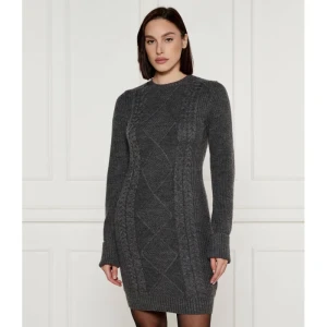 GUESS Sukienka SERENA | z dodatkiem wełny