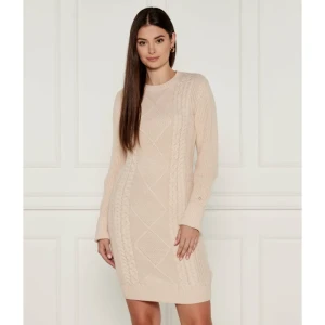 GUESS Sukienka SERENA | z dodatkiem wełny